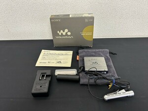 A3　SONY　ソニー　WALKMAN　MZ-E900　MDウォークマン　ポータブルプレーヤー　オーディオ機器　元箱付　付属品多数　現状品