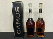 未開栓　A3　CAMUS　カミュ　XO　ロングネック　2本セット　700ml　40％　ブランデー　元箱付含む　現状品_画像2