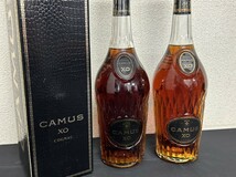 未開栓　A3　CAMUS　カミュ　XO　ロングネック　2本セット　700ml　40％　ブランデー　元箱付含む　現状品_画像6