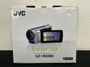 A3　JVC　ビクター　GZ-HM280-S　デジタルビデオカメラ　元箱付　説明書付き　現状品