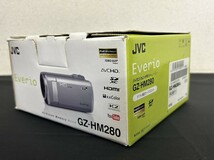 A3　JVC　ビクター　GZ-HM280-S　デジタルビデオカメラ　元箱付　説明書付き　現状品_画像2