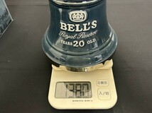 未開栓　A3　BELL’S　ベル　スコッチウイスキー　20年　陶器ボトル　約1380g　750ml　43％　元箱付　現状品_画像5