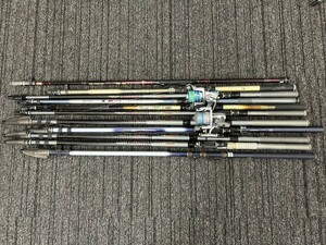 A2 釣竿 まとめて 大量 SHIMANO シマノ 大磯 XT 1-540 浜島 DX 1.5-530　NFT 小磯 1-540 06-540 1-450 等 ケース付　現状品