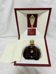 REMY MARTIN レミーマルタンルイ13世 バカラ クリスタルボトル　替栓・冊子・シェル型化粧箱付き！ブランデー　☆空瓶扱い