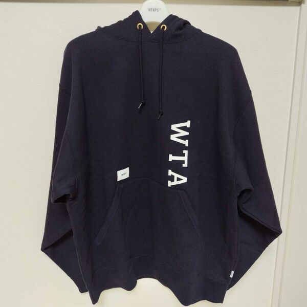 【新品】23SS WTAPS DESIGN 01 / HOODY パーカー NAVY