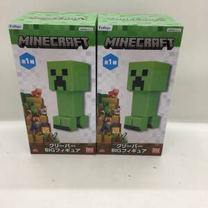 【１円～】マインクラフト マイクラ プライズ ２つセット クリーパー BIGフィギュア【中古品】