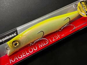 即決 残少 メガバス カゲロウ 125 F #チャートバック Megabass KAGELOU h15 MD #PM CHART BACK