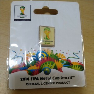 2014 FIFA WorldCup Brazilピンズ 未開封新品 