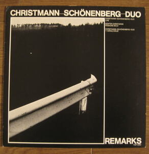 【FMP】Christmann - Schonenberg - Duo / Remarks