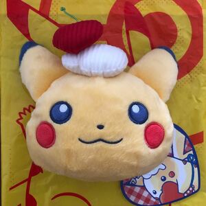 送料無料 フェイスポーチ ピカチュウ モロゾフ ポケモンセンター 新品 バレンタイン