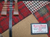 Handmade ★HARRIS TWEED ★ ハリスツイード ★ A4対応 ★ 4way ボストンバッグ～♪_画像10