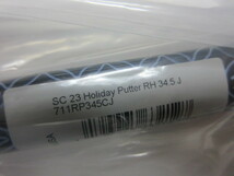 未開封レアパター スコッティ キャメロン Scotty Cameron ホリデー Holiday HXXIII Newport 1.5 Putter パター 日本正規品　34.5インチ　_画像4