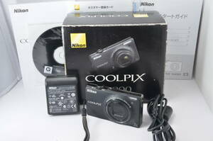 ★良品★ ニコン NIKON COOLPIX S6000 コンパクトデジタルカメラ ブラック B077 #330