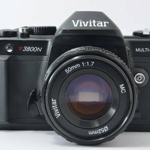 ★外観美品★ ビビター Vivitar V3800N MLTI-EXP + 50mm F1.7 BL037 #550の画像2