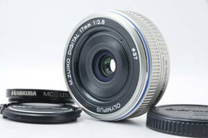 ★外観美品★ オリンパス OLYMPUS M.ZUIKO DIGITAL 17mm F2.8 L456 #640