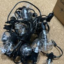 ★訳あり★ LEDストリングライト USB 25個電球 IP68 防雨型 7_画像6