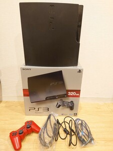 sr1234 通電確認のみ SONY PlayStation3 CECH-3000B 320GB チャコールブラック ソニー ゲーム プレステ3 PS3 現状品 中古