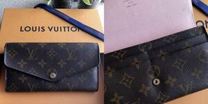 LOUIS VUITTON 長財布　 ポルトフォイユサラ　ピンク　3年使用