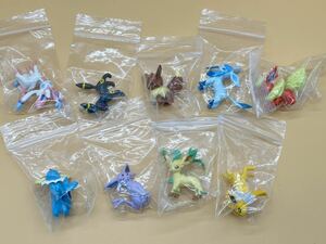 中古品 進化 セット ブイズ ポケモン モンコレ ブースター ニンフィア フィギュア モンスターコレクション TOMY ポケットモンスター