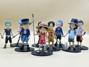 中古品 箱無 まとめて セット ワンピース GRANDLINE CHILDREN フィギュア 幼少期 ルフィ エース サボ ハンコック ボニー ゾロ ルッチ