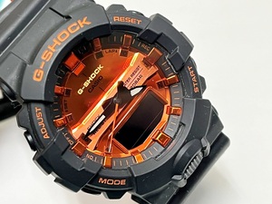 ☆カシオ/G-ショック ブラック×オレンジ GA-800BR メンズ腕時計《電池切れジャンク/中古品》☆ 