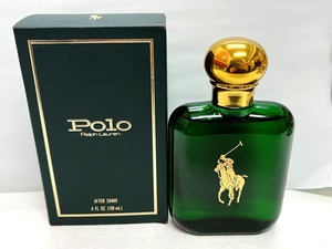 ☆【本州の方限定】POLO ラルフローレン AFTER SHAVE 118ml《中古品/残量多》☆