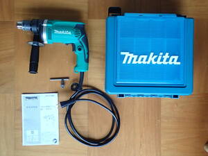 マキタ　makita　16mm　震動ドリル　M816K　振動ドリル　中古品　プラスチックケース　チャックキー　取扱説明書付　