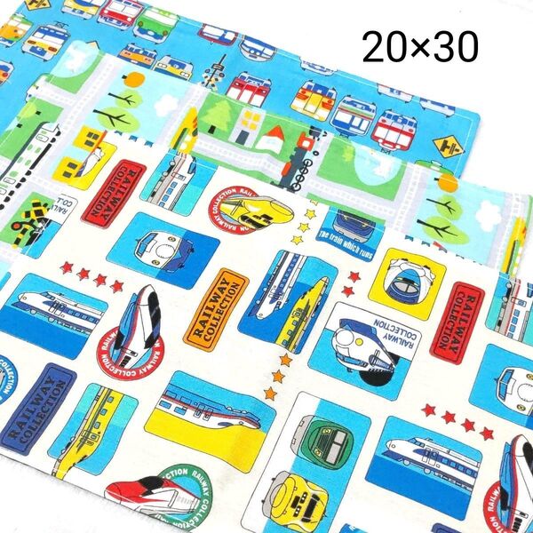 新幹線 電車 ミニ ランチクロス セット☆ ランチョンマット 男の子
