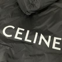 【美品】CELINE セリーヌ 21AW エディ期 背面ロゴ ブルゾンジャケット ナイロン 2W436495M ブラック 黒 44 M_画像2
