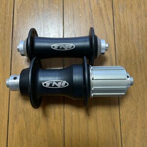 TNIロードバイクハブ前100x9 24H後130x10 28H回転スムーズ