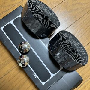 黒 バーテープ ロードバイク 滑り止め 高耐久　厚さ2.3-2.5mmぐらい