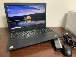  092 ★4台入荷 Lenovo ThinkPad L580 Core i5 第8世代 (8250U)◆メモリ8GB◆ M.2 SSD256GB◆15.6インチFull HD ◆Win10 PC◆Office2021