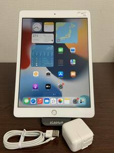 127 美品 iPad 2019 第7世代, 10.2inch 2020年モデル A10◆3GB◆32GB Silver◆バッテリー91％ 充電回数45回 A2197 MW752 Apple タブレット