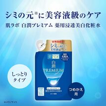 肌ラボ 白潤 プレミアム 薬用 浸透 美白 化粧水 しっとりタイプ 170mL ロート製薬 美容 シミ予防 うるおい 2点セット_画像6