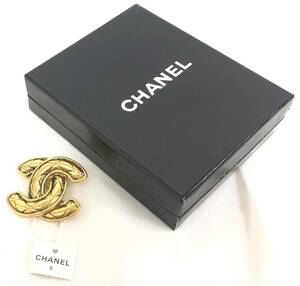 116 CHANEL Chanel аксессуары здесь Mark брошь Gold 