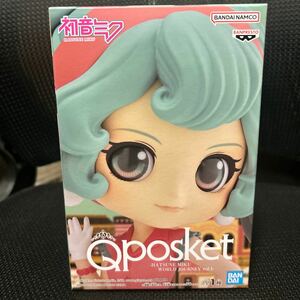 新品未開封 / 初音ミク　フィギュア　Qposket -HATSUNE MIKU WORLD JOURNEY vol.1-