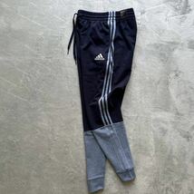 格安送料 Mサイズ 新品 adidas アディダス スウェットパンツ テーパードパンツ ジョガーパンツ ネイビー 紺 メンズ HK2898_画像6