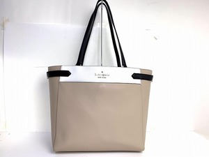 極美品★送料無料★ kate spade ケイトスペード ステイシー カラーブロック レザー トートバッグ 肩掛け可能