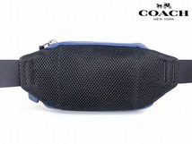 新品同様★送料無料★ コーチ COACH メンズ レザー ミニ エッジ ウエスト ベルト バッグ ショルダーバッグ_画像2