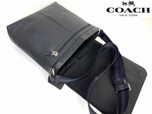 美品★送料無料★ コーチ メンズ COACH サリバン レザー メッセンジャーバッグ ビジネス ショルダー バッグ ブラック_画像6