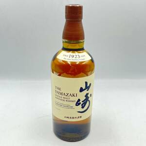 BAd030R 60 未開栓 SUNTORY THE YAMAZAKI サントリー 山崎 シングルモルト ウイスキー 700ml 43% 古酒 お酒