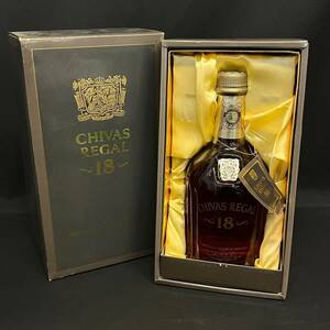 BAd072I 60 未開栓 箱付き CHIVAS REGAL シーバスリーガル 18年 プレミアム スコッチ ウイスキー 700ml 43% 古酒 お酒 モルトグレーン