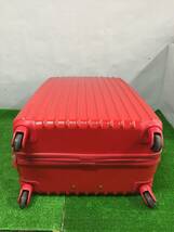 トラベルハウス キャリーケース スーツケース レッド Lサイズ 大容量 軽量 7-28_画像4