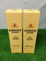 ⑤ コンブチャクレンズ KOMBUCHA CLEANSE アイランドマンゴー味 720ml 飲料 2本 まとめてセット 28-87_画像1