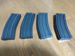 ◎USED◎東京マルイ　純正品　次世代電動ガン M4/SCAR-Lシリーズ共用　82連 ノーマル マガジン 4本セット　SOPMOD SOCOM レシーライフル