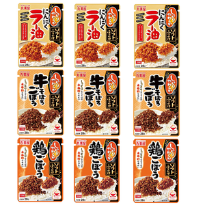 # circle beautiful shop soft condiment furikake garlic la- oil * cow ... gobou * chicken gobou 3 kind 9 sack 