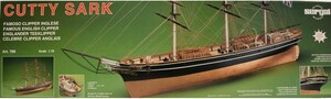 マンチャモデル 1/78 カティサーク Cutty Sark 木製帆船模型組立キット 未組立　おまけ：ガイド冊子1冊