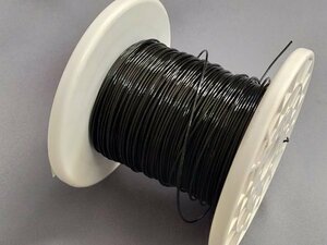 日興電線 テフロンワイヤ 黒 ETFE 0.3sq(7/0.26) AWG22 10m単位　真空管アンプ