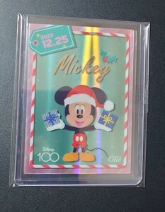 ミッキーマウス 30枚限定 クリスマス エポック ワン ホロスペクトラ DISNEY 100 カード