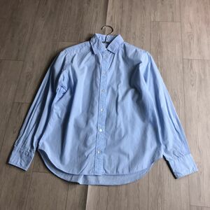 100円スタート○ Maker's shirts 鎌倉シャツ ブラウス　ボタンシャツ　フリーサイズ